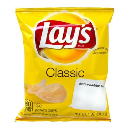 Green Rabbit Holdings LAYS Original Potato Chips, 1 oz, 50 Count 22000480